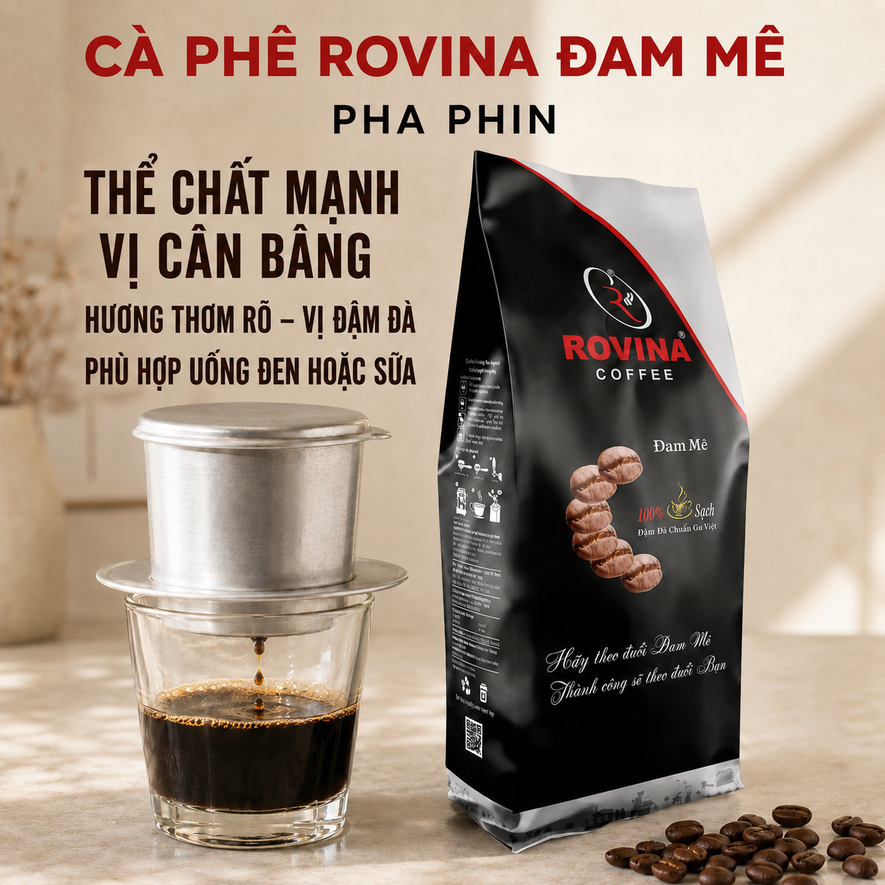 Cà phê Đam Mê Rovina Coffee Cà phê Đam Mê Rovina Coffee
