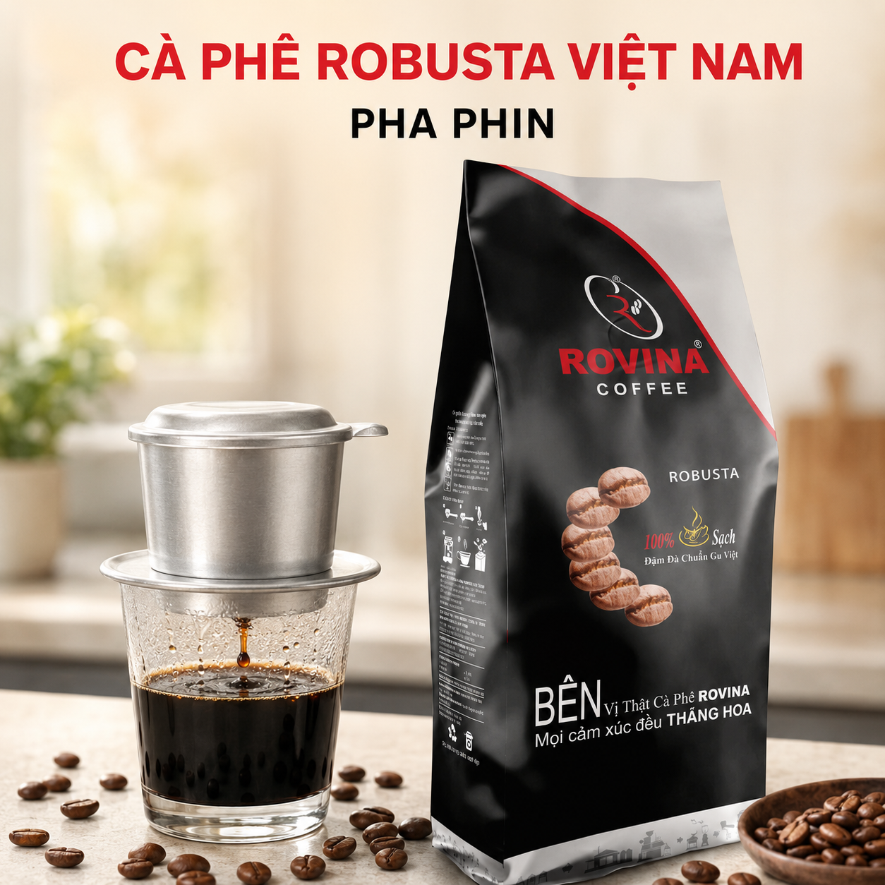 cà phê Robusta Rovina 1 Cà phê Robusta Rovina