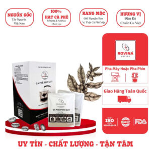 Cà phê phin giấy Rovina