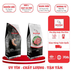 cà phê Robusta pha máy