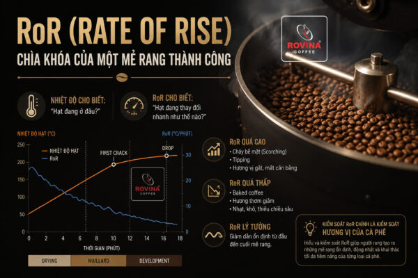 RoR Trong Rang Cà Phê Là Gì? Chìa Khóa Kiểm S0át Chất Lư