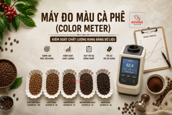 máy đo màu cà phê