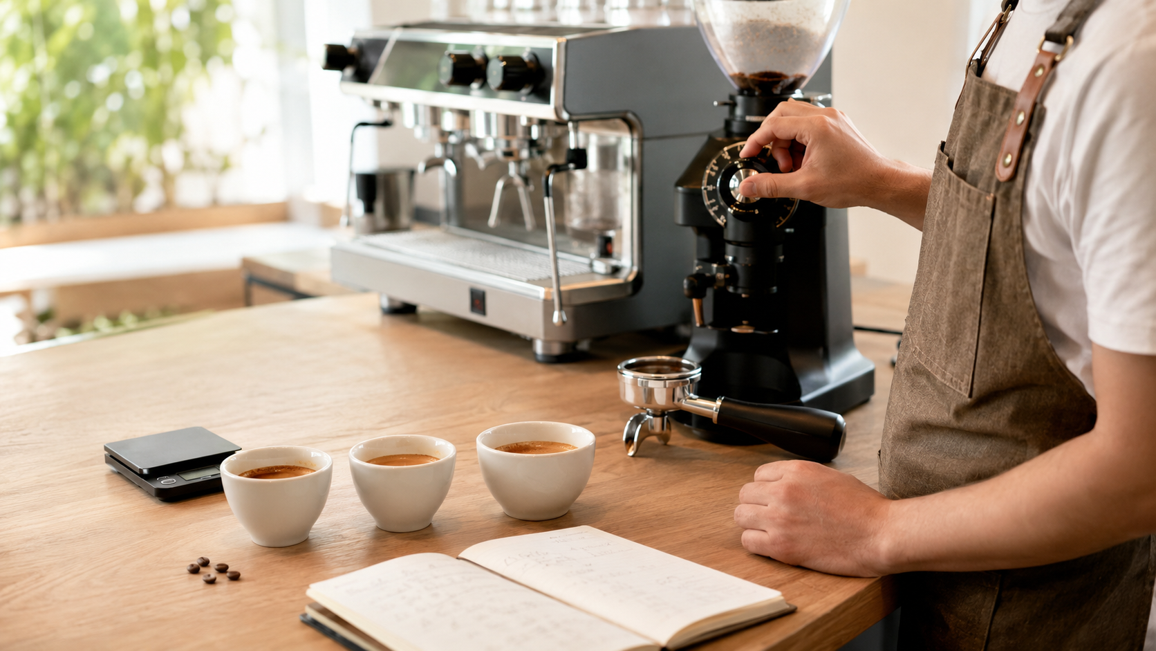Cà phê pha máy cho quán ngon, ổn định và tối ưu giá vốn