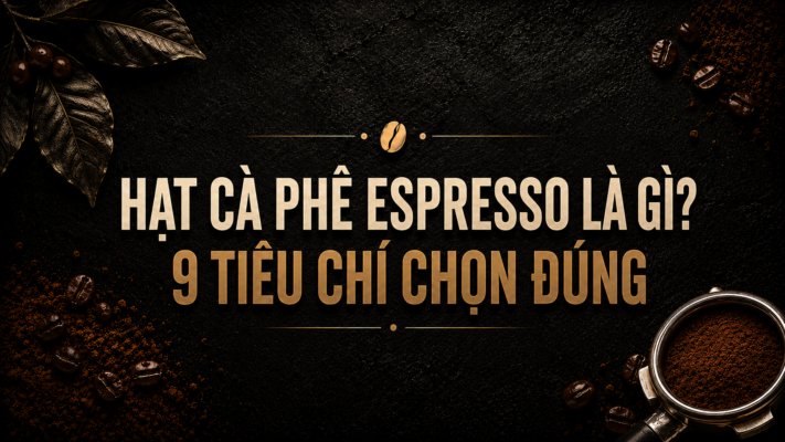 Hạt cà phê Espresso là gì? 9 tiêu chí chọn đúng
